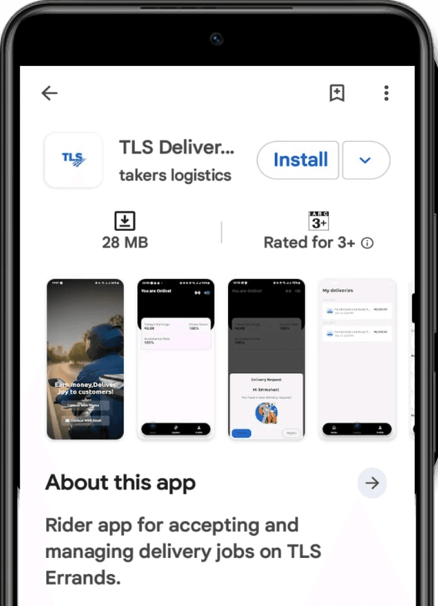TLS Rider App